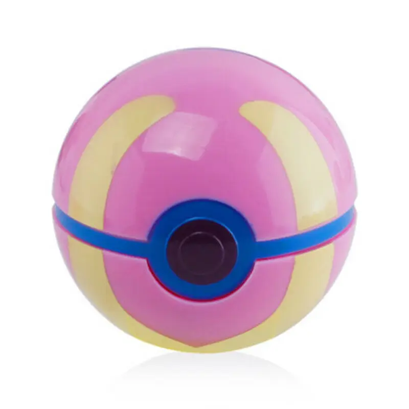 Креативный 7 см Pokemon Pikachu Poke Ball Косплей Pop-up Poke Ball Детская игрушка подарок пластиковый мяч Пикачу - Цвет: Style K