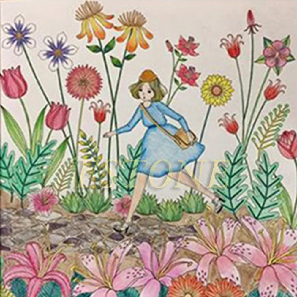 Алиса в стране чудес, книга для взрослых, раскрашенная по Amily Shen An Inky Treasure Рисунок "Охота" Книга