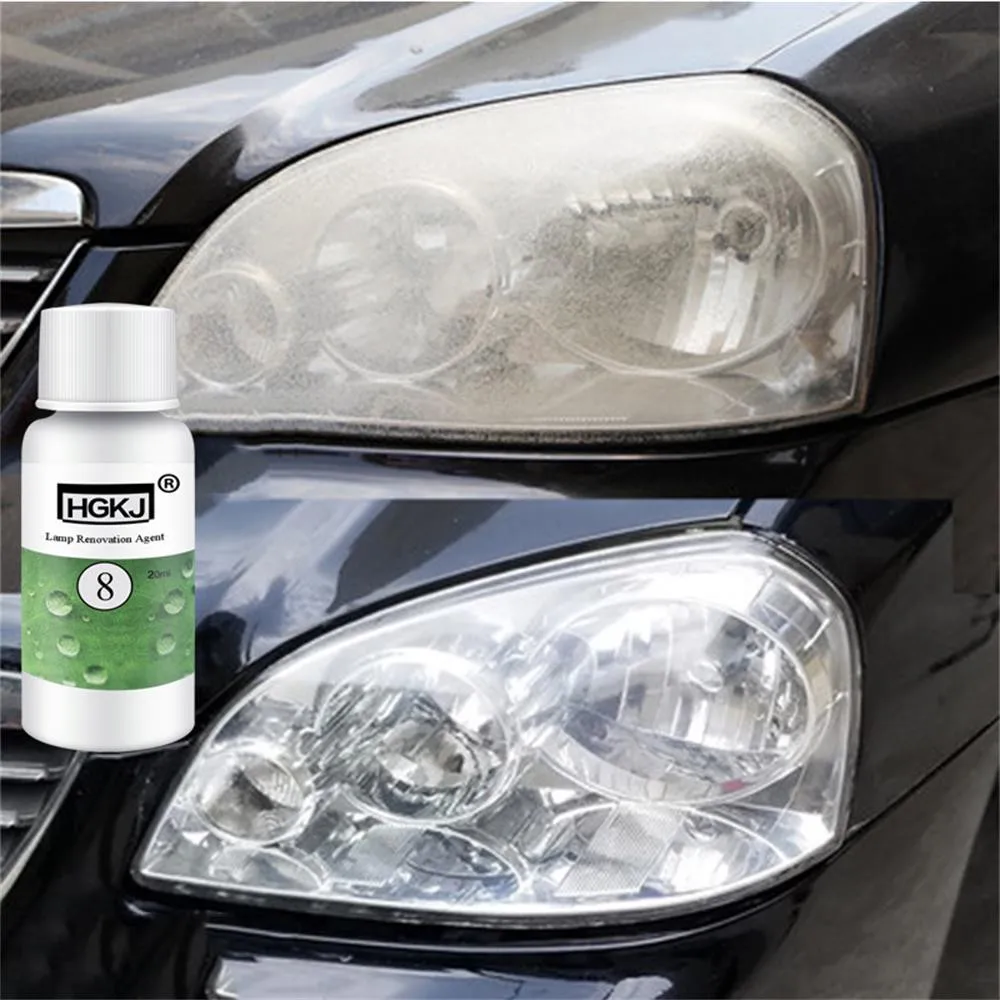 

CARPRIE Refurbished Agent Hot Sale 2pcs HGKJ-8 Car Lens Restoration Kit Headlight Brightening Headlight Repair high quality 9717