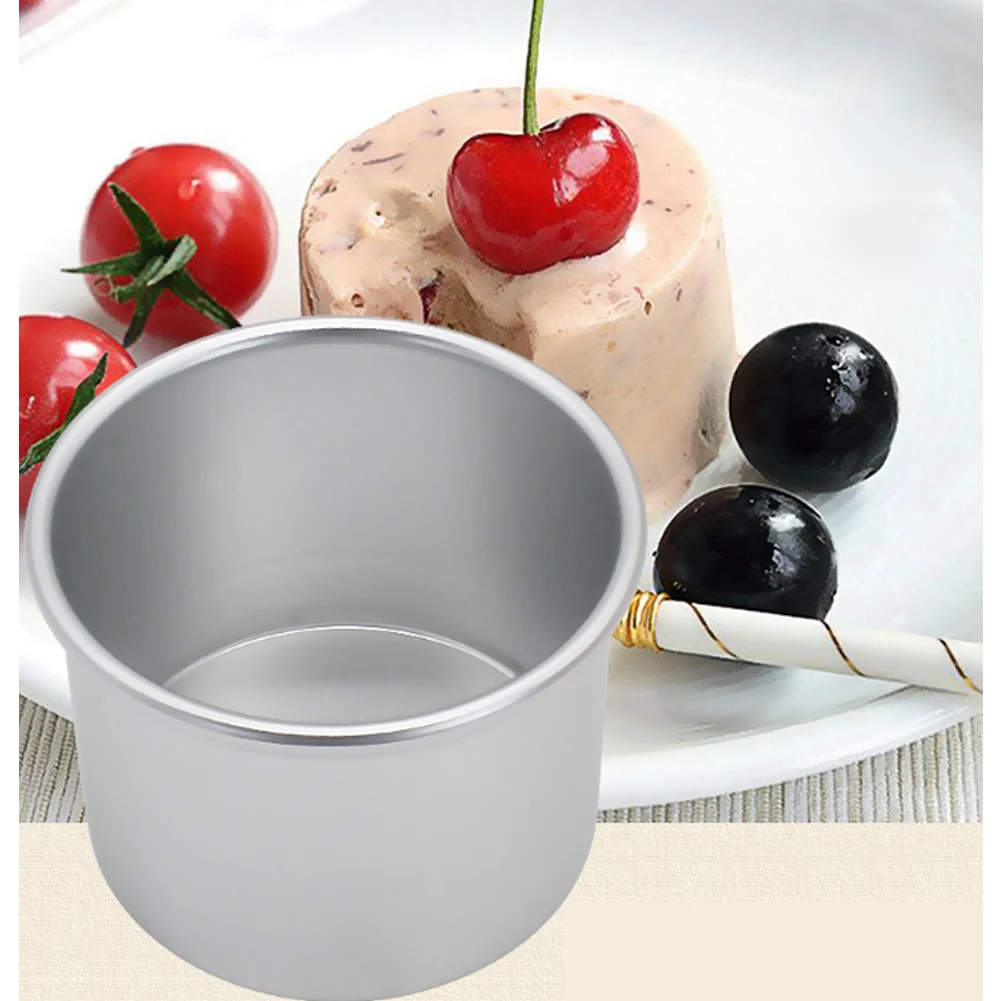 4 inch High Round Non stick Baking Pan Toast Bread Pizza Loaf Pan Food