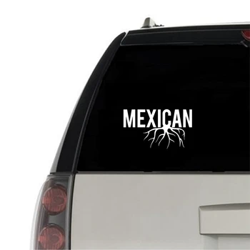 

Mexican Roots Homegrown Vinyl Art Sticker Car Truck Decor , Creative Laptop Decals for Apple MacBook Air / Phone Decoration