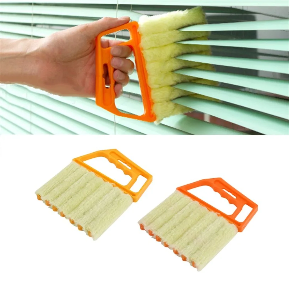 Multifunctional Venetian Blind Brush Window Air Conditioner Duster Dirt Dust Cleaning Cleaner Protable Home Clean Tool