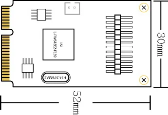 Мини PCI Express 1 порт Firewire 1394A и 2 порта s 1394B карта Texas-INSTRUMENTS-XIO2213B чипсет