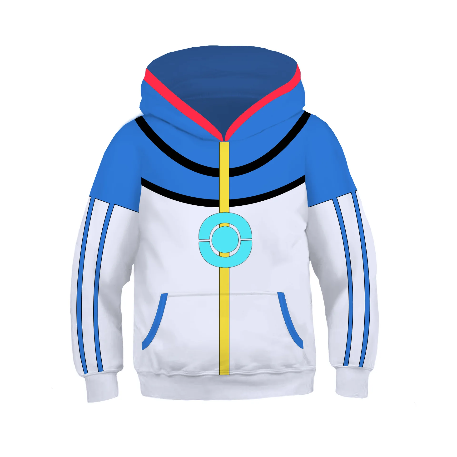 

Pikachu Hoodies Cartoon Anime Pokemon Sweatshirt Adult Men Women Couple Long Sleeve Cute Loose Zipper Hooded Festival Party Coat