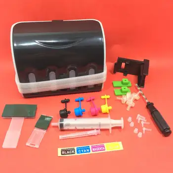 

YOTAT 4 Color DIY CISS kits for HP121 122 301 61 for canon PG40 41 PG37 38 PG50 PG540 PG510