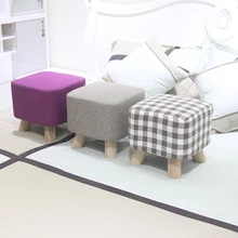 wooden square stool living room kids sofa bench wearing shoes stools home cloth art foot stool free shipping pu foot square stool with storage space living room ottoman children stool kids storage box footrest