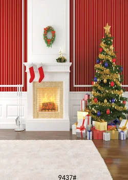 

SHENGYONGBAO Vinyl Custom Custom Photography Backdrops Prop Christmas day Theme Photography Background 9437