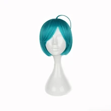 Mcoser 30 см химическое Косплэй Искусственные парики зеленый цвет Высокое Температура Волокно волос wig-622h