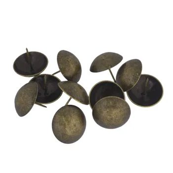 

Replacement Bronzy Antique Upholstery Nails Tacks Studs Ancient Style Furniture Fix 40 x 37mm Pack of 20