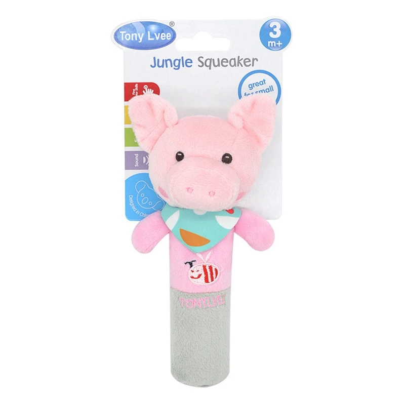 

Baby Lathe Hanging Ring Animal Rattle Crib Hanging Baby Stroller Hanging Toys Teethers Stuffed Doll