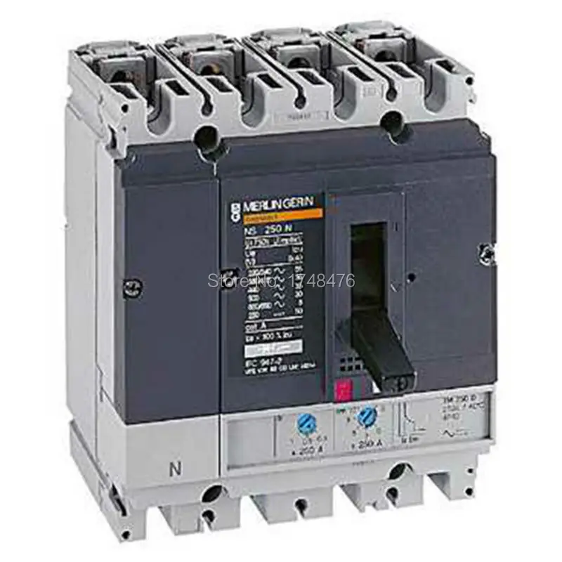 

NEW 31721 circuit breaker Compact NS250L - TMD - 200 A- 4 poles 3d