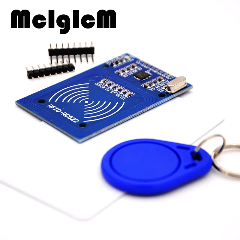 

MCIGICM MFRC-522 RC522 mfrc 522 RFID RF IC card inductive module S50 Fudan card key chain writing robot