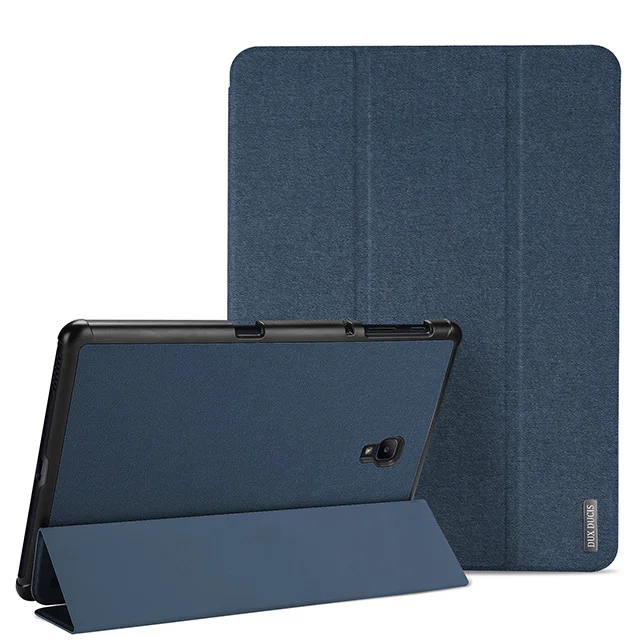 DUX DUCIS из искусственной кожи чехол для samsung Galaxy TAB A2 10,5 Folio Smart Cover для samsung TAB A2 10,5 дюймов/A 10,5 T590 T595 - Цвет: Blue