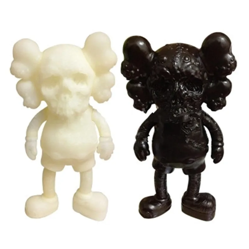 

Skull Mouse BFF OriginalFake Medicom Toy KAWS PUSHEAD PVC Action Figure Collection Model Toy G1095