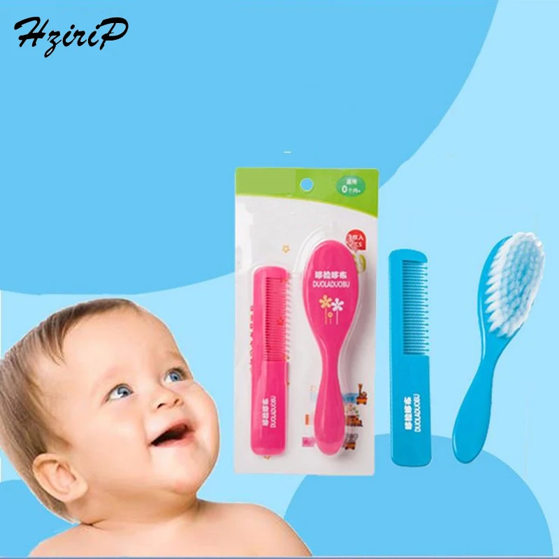 Baby Special Brush Hair + Comb Hair Two Pieces Massage Scalp Unisex