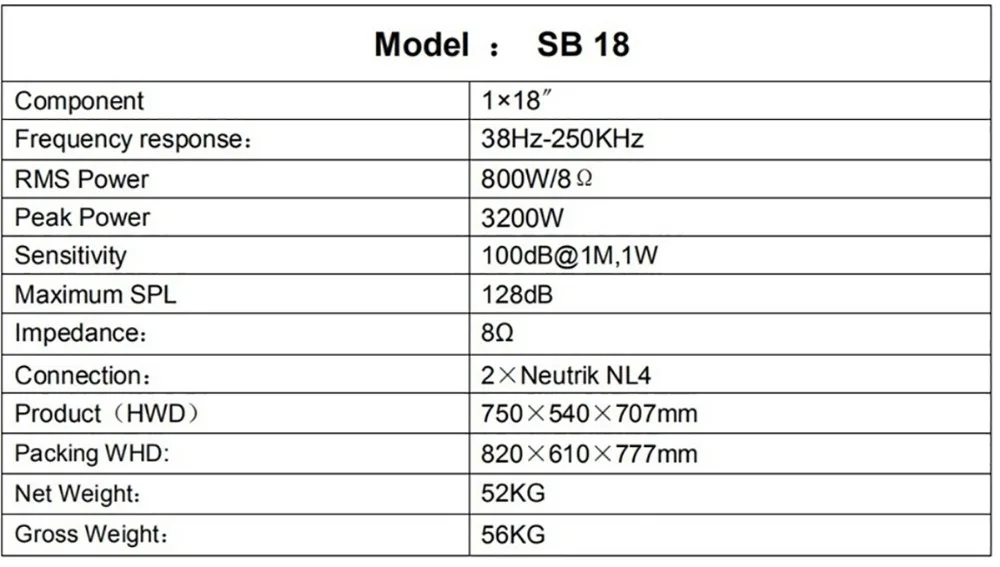 Кара uoble 8 дюймов линейный массив sepaker SB18 один 18 KS28 SB28 двойной дюймов, сабвуфер открытый пассивный Professional аудио