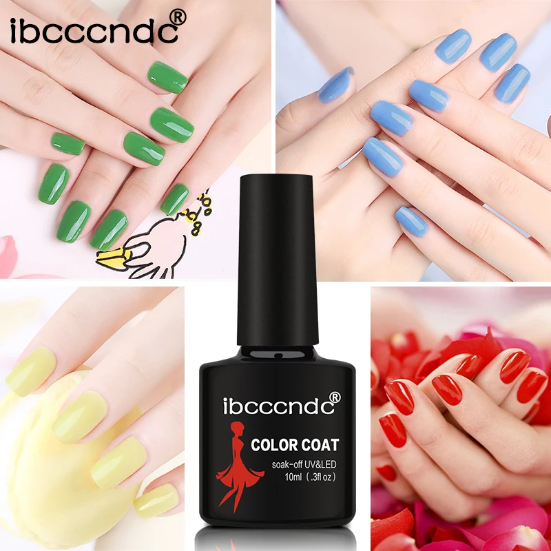 

10ml Nail Art Design Gel Nail Polish LED UV Gel Long-lasting Soak-off Gel Varnishes 80 Colors Beauty Gel Lacquer Manicure 61-80