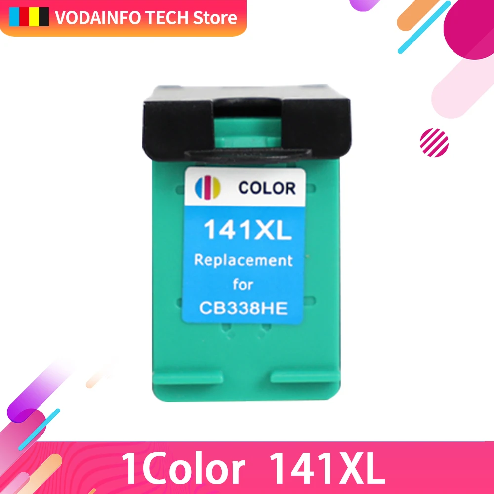 Qsyrainbow чернильный картридж совместимый для HP 140 141 C4583 C4283 C4483 C5283 D5363 Deskjet D4263 D4363 C4480