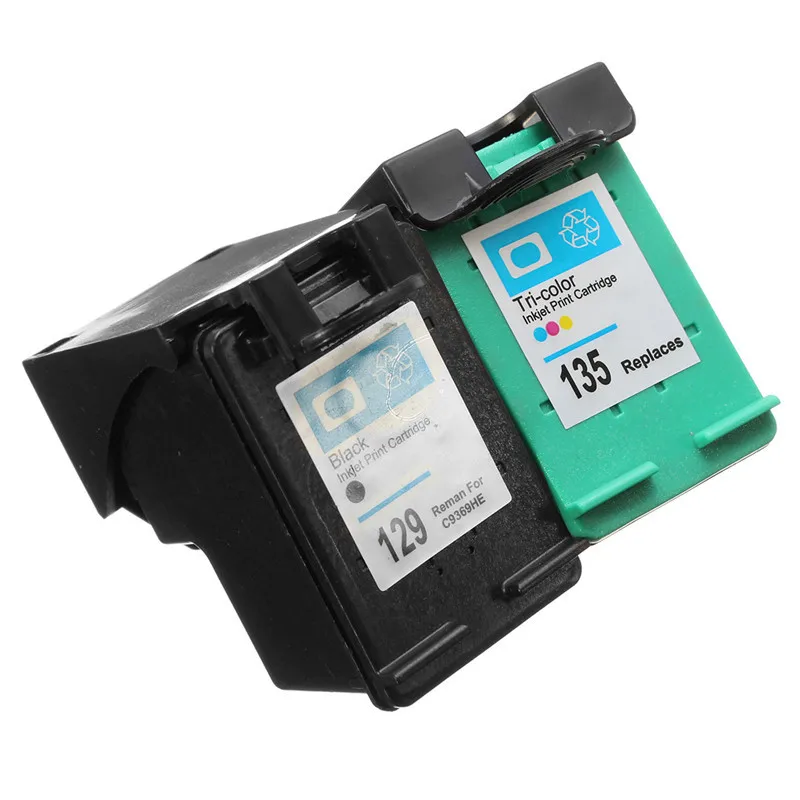For HP 129 135 Ink Cartridges for HP Deskjet 5943 6943 6983 D4163 2575 D5163 8053