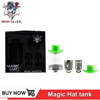 

Original Demon Killer Magic Hat tank Mesh Coil 0.15ohm 4.5ml Double Wire 0.5ohm 5ml 24mm vape Electronic Cigarette atomizer