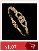 Shuangr горячая Распродажа модные браслеты со стразами розовое золото-цвет браслет для женщин Pulseiras женские украшения TZ329