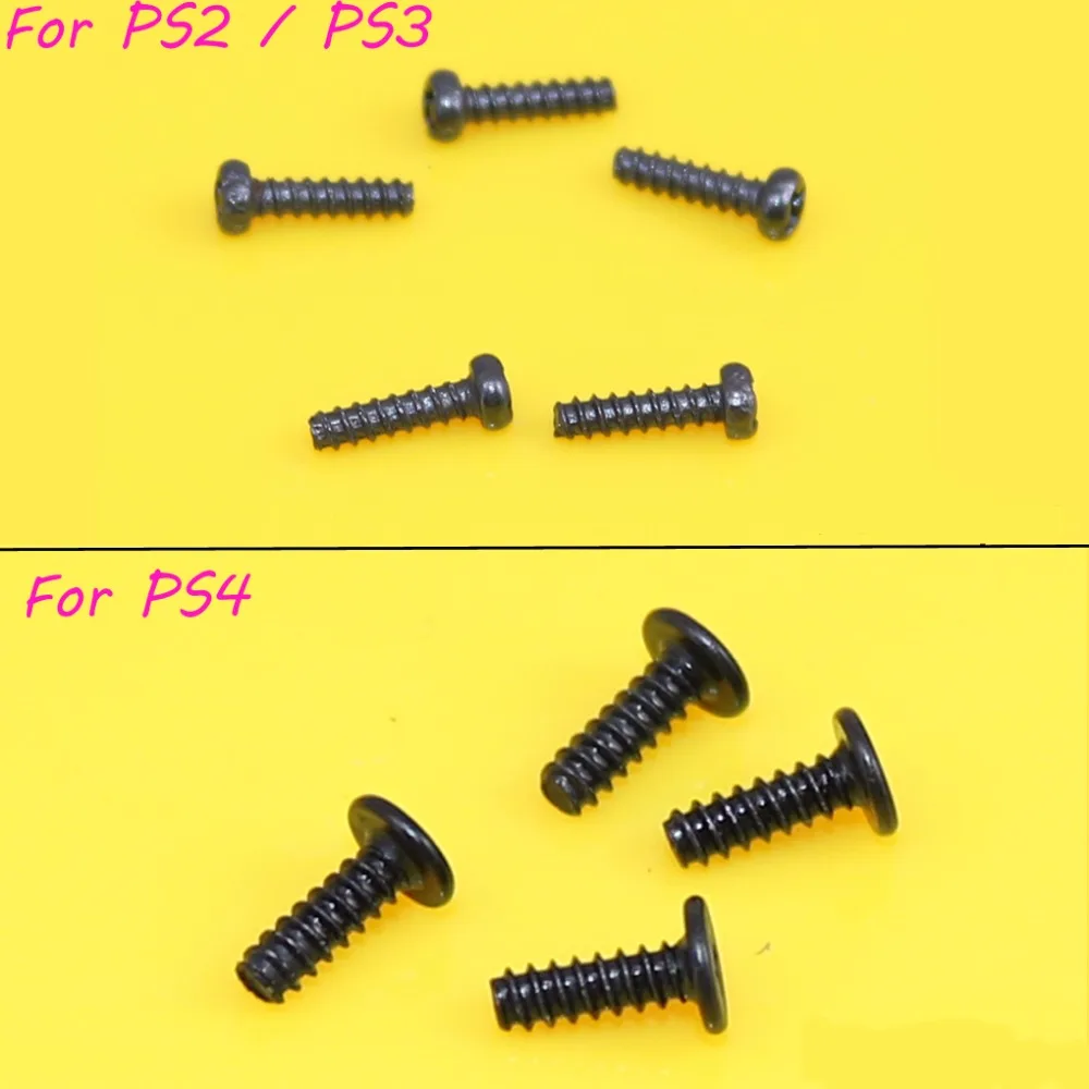2000pcs/lot Head Screws Replacement For Play Station PS2 PS3 PS4