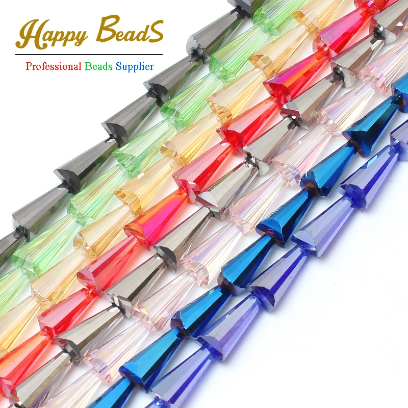 Buy Wholesale 50pcs Tower shape Austrian crystal beads