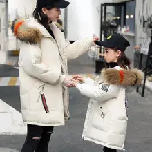 5-20 Years Girl Winter Coat Children's Down Jacket Hooded Big Fur Collar Teenager Kids Outerwear & Coats Thick Warm Parkas 5-20 Years Girl Winter Coat Children's Down Jacket Hooded Big Fur Collar Teenager Kids Outerwear & Coats Thick Warm Parkas