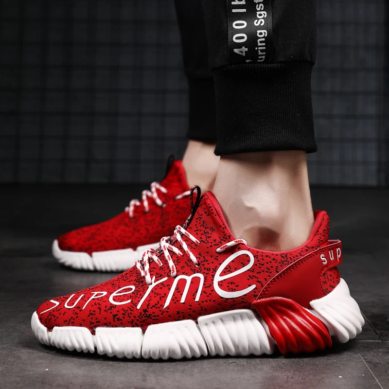 

2018 Outdoors Adults Trainers Summer Running Shoe for Men Woman Footwear Sport Athletic Unisex Breathable Mesh Female Sneakers