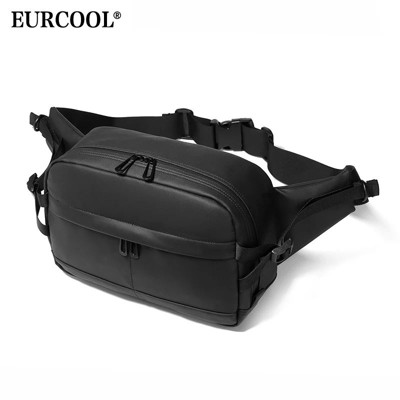 Многофункциональная поясная сумка EURCOOL для мужчин нагрудная Сумочка денег