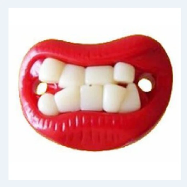 Brand New Baby Kids Funny Tooth Decay Dummy Dummies Pacifier Novelty