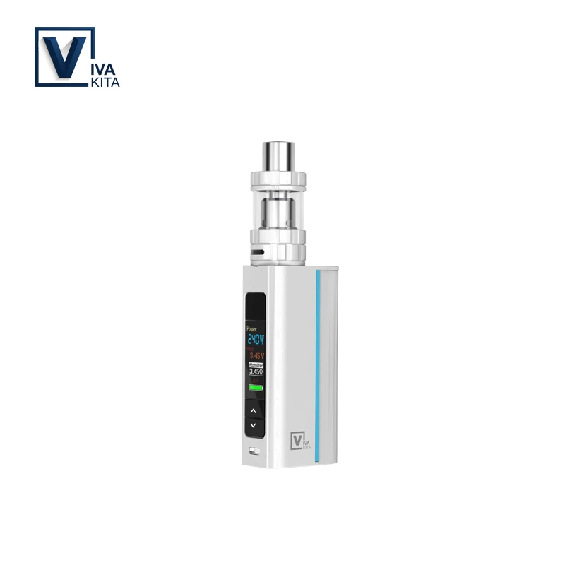 Vaptio portable vaporizer variable wattage box mod 75w P-II temp control mod 1850mah electric battery vapor cigarette Vaptio portable vaporizer variable wattage box mod 75w P-II temp control mod 1850mah electric battery vapor cigarette