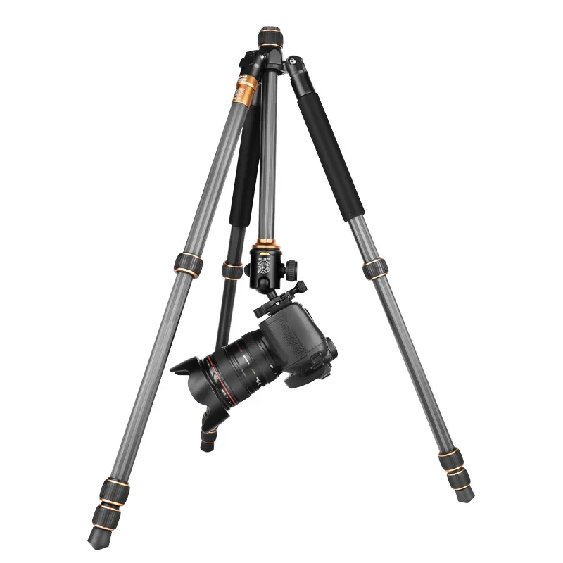 QZSD Q999C Carbon Fiber Tripod 16.92~62.59 inch