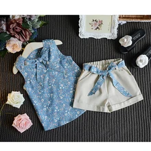 Baby Girl Clothes Fashion Cartoon Girls Summer Set Clothes Baby Suits Kids T Shirt +Pants Children Clothing Set