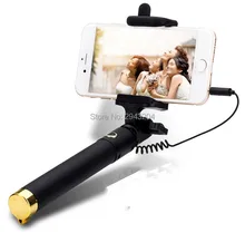 Universal Selfi Stick Wired Extendable Handheld Monopod Tripod Holder for font b Samsung b font font