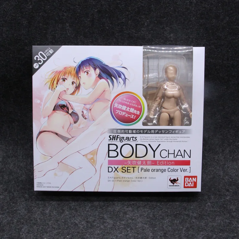 Оригинальная фигурка KUN Takarai Rihito BODY CHAN Mange рисунок DX BJD бледно оранжевый и ПВХ