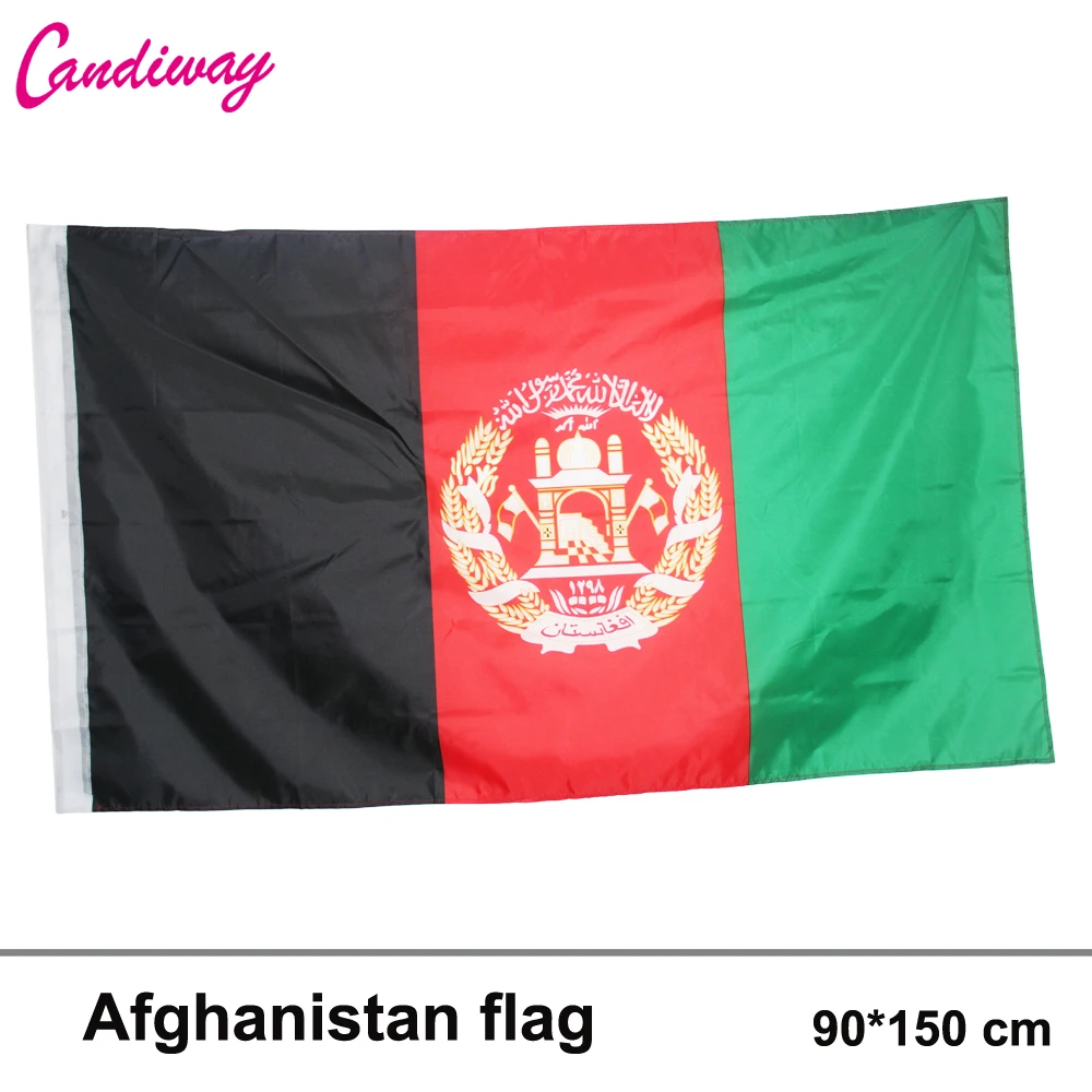 Afghanistan Flag 3x5 Ft Banner Afghan Afghani Kabul 90 150cm Hanging Office Activity Parade Festival Home Decoration New Fashion Afghanistan Flag Flag 3x5home Decor Aliexpress