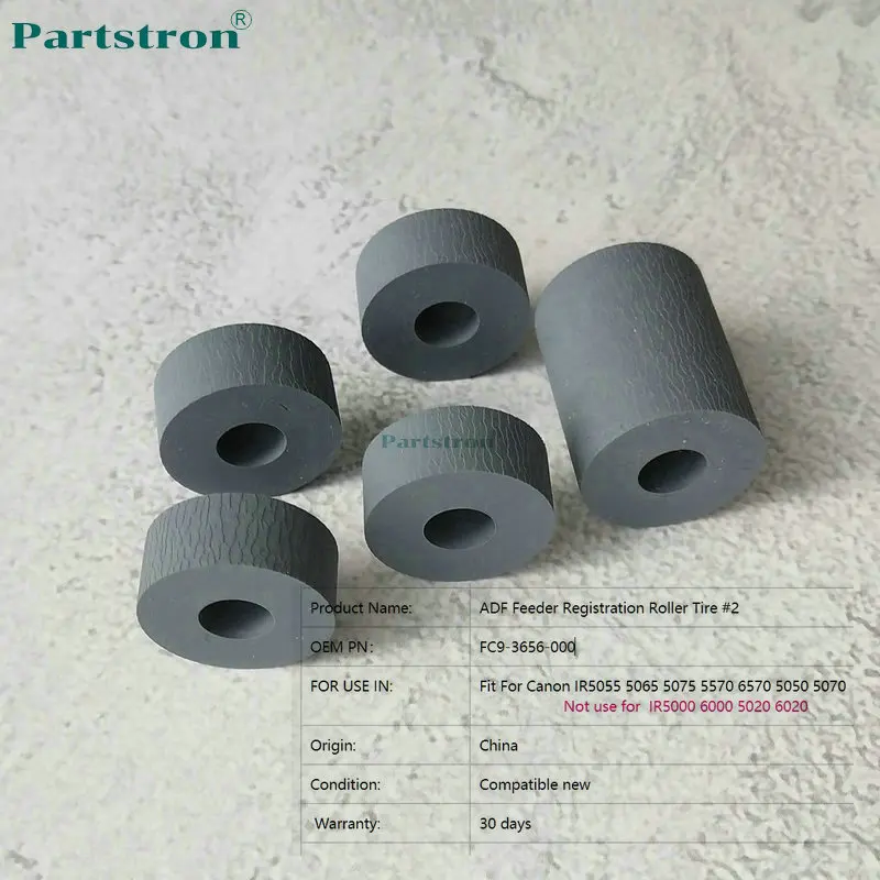 P3656 Feeder Registration Roller Tire  #2 FC9-3656-000 (9)