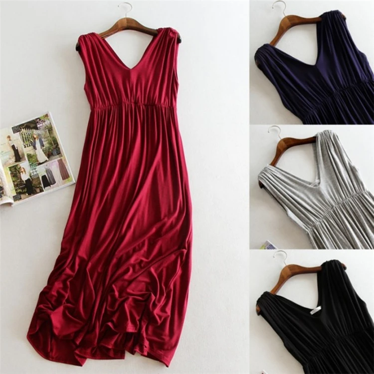 Pregnant Women Summer Maternity Clothing Elegant Comfortable Nursing Dresses Nursing Clothing Dress Loose Pregnant Dress Tops (3)