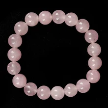 10 мм натуральный и милый розовый браслет из кварца, необходимые подарки для double eleven
