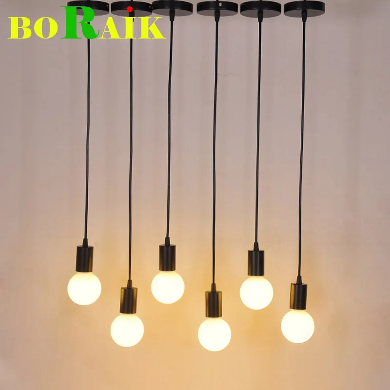 Modern DIY Pendant Lights E27 Lamp Holder Fashion Design Pendant Lamps