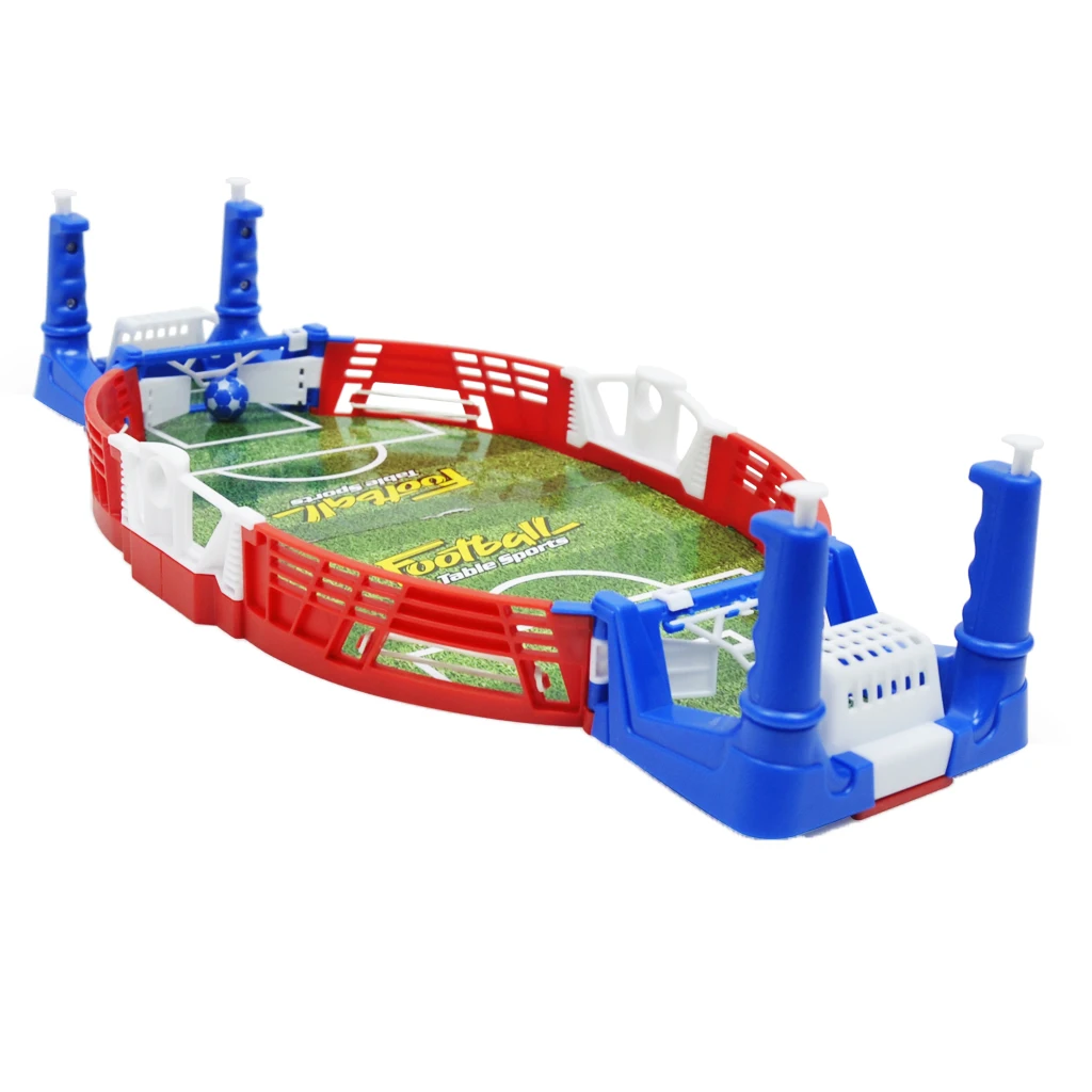 Novel Mini Tabletop Table Soccer Toy Shooting Defending Board Game Football Sport Match Kids Preschool Play Ball Toys