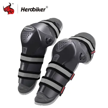 

HEROBIKER Motorcycle Knee Protector Motocross Knee Protector Guard Moto Knee Brace Support Rodilleras Moto Knee Brace