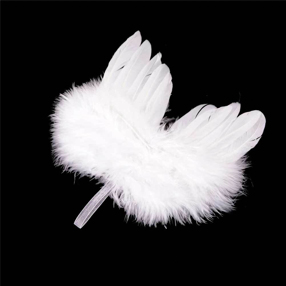 

new arrival Newborn Baby Kids Fashion Feather Wings Angel Wing Photo Props Pendant Newborn Photography Props