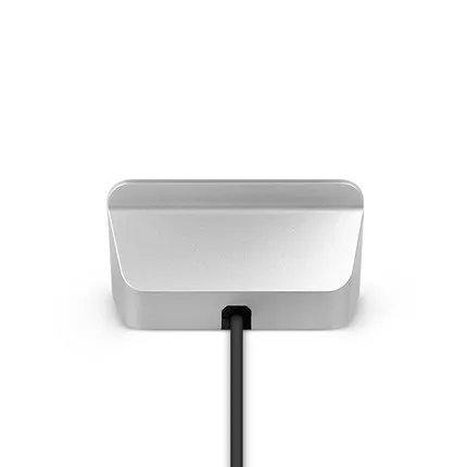 Usb-кабель подставка для зарядного устройства для Xiaomi Android type C samsung S9 huawei Подставка для зарядки Держатель Док-станция для iPhone X 8 7 6 - Тип штекера: silver