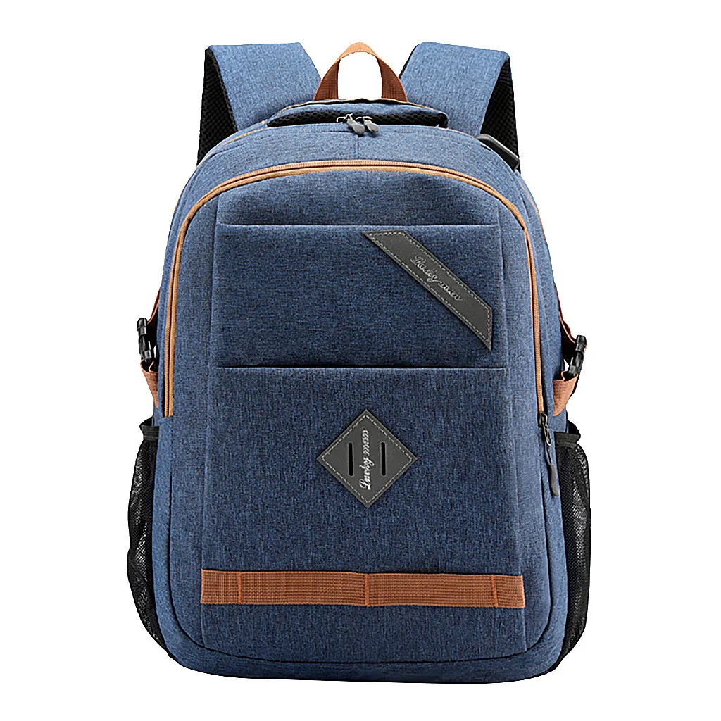 Aelicy, подростковые школьные сумки для мальчиков и девочек, школьный рюкзак, USB рюкзак для мужчин и женщин, рюкзак для путешествий, рюкзак для ноутбука, Mochila - Цвет: DB