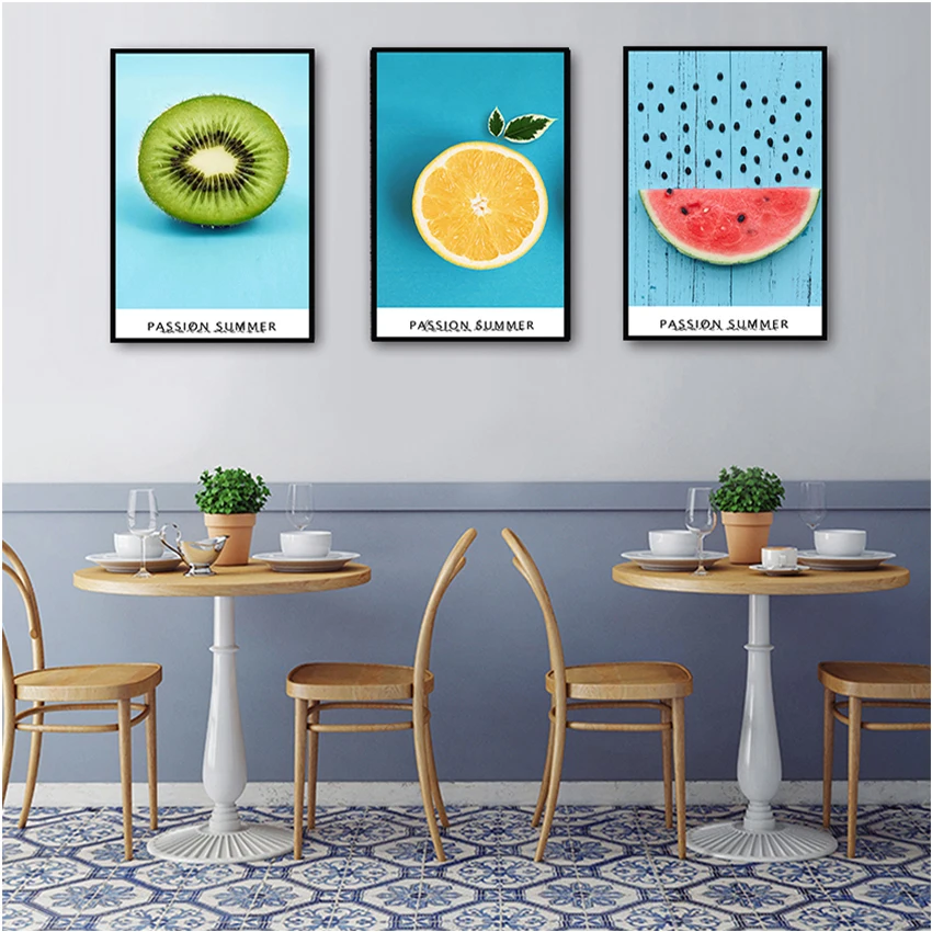 Orange Prints and Posters Home Decor