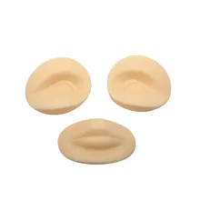 2 глаза With1 Губы практика кожи 3D Кожа для обучения татуировкам для обучающего использования для практики перманентного макияжа кожи