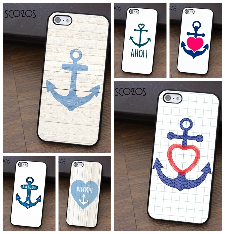 SCOZOS Anker Phone Case for Iphone X 4 4s 5 5s Se 5C 6 6s 7 8 6&6s Plus