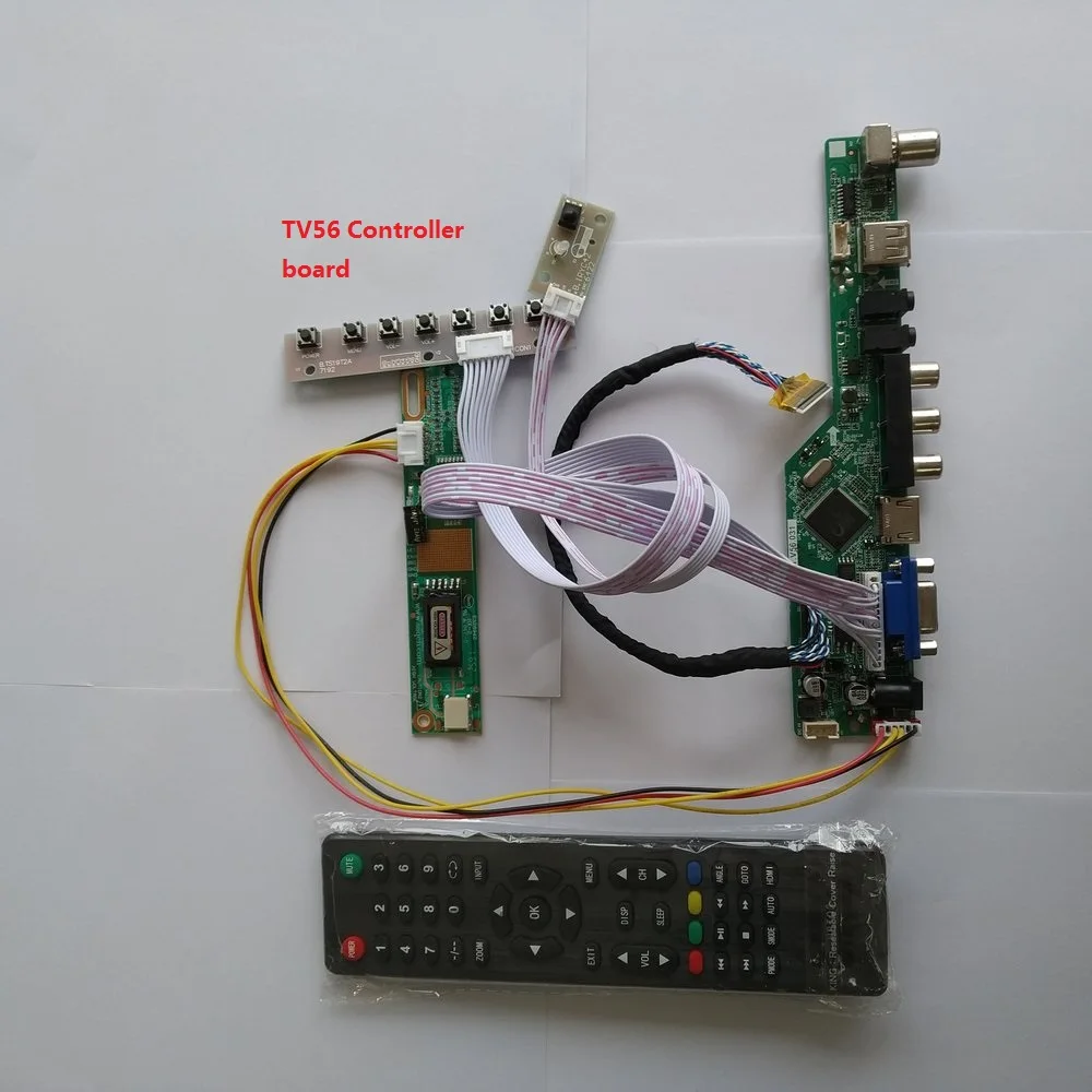 for LTD133EX2X AV VGA Mother Board 1 lamps 13 3 Module TV Resolution Digital Signal Controller